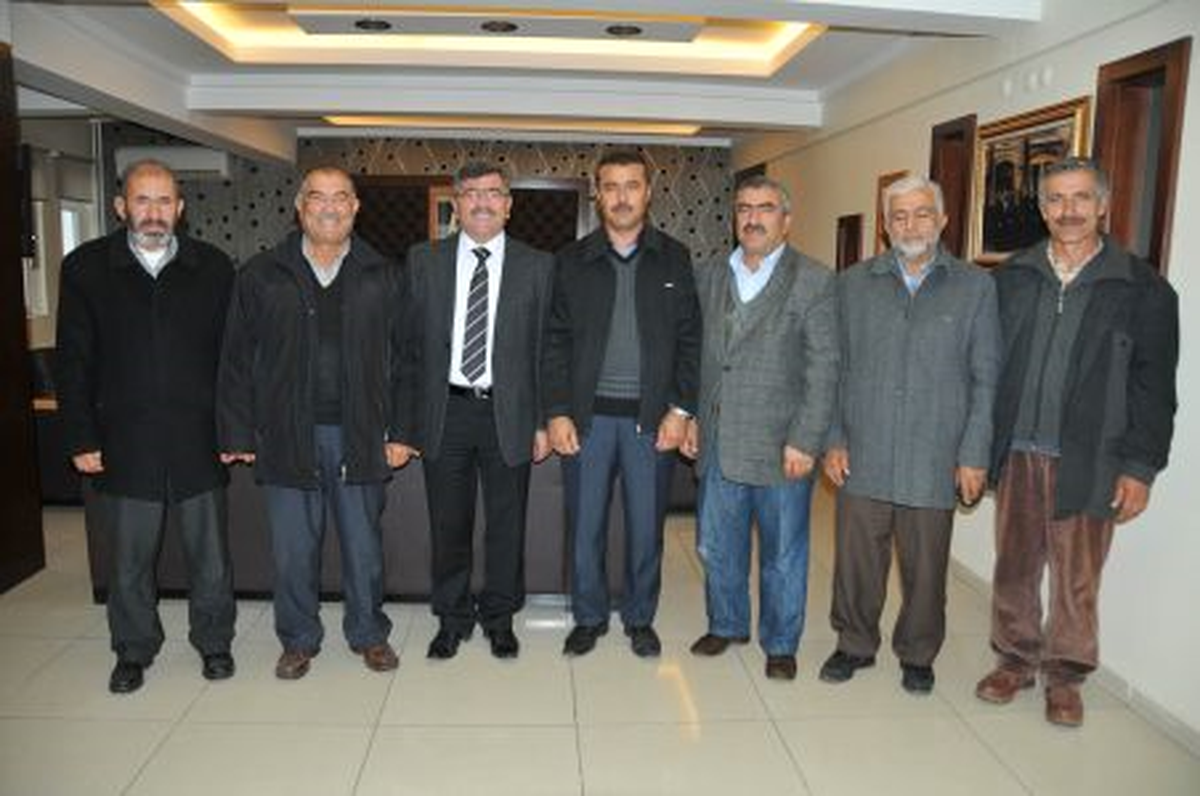 Belediye Başkanı Faruk Akdoğan\'a Ziyaret