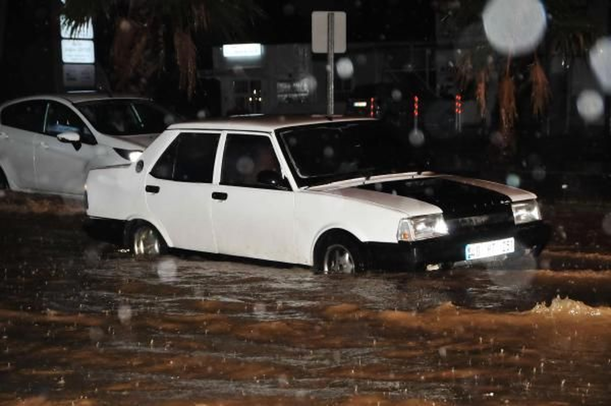 Bodrum\'da Sağanak