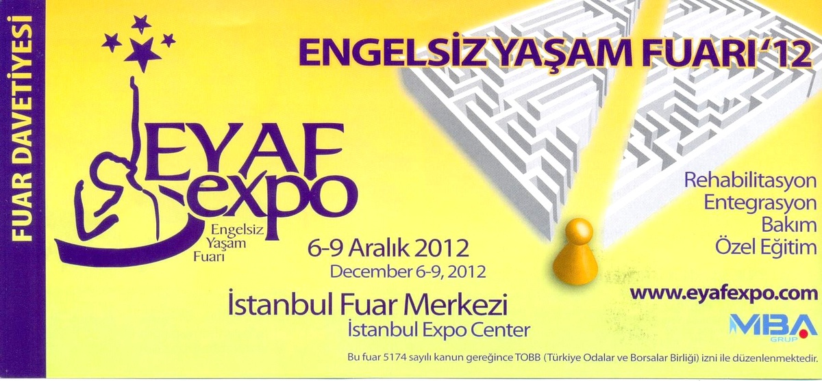 Gülen Yüzler Engelsiz Yaşam Fuarı\'nda
