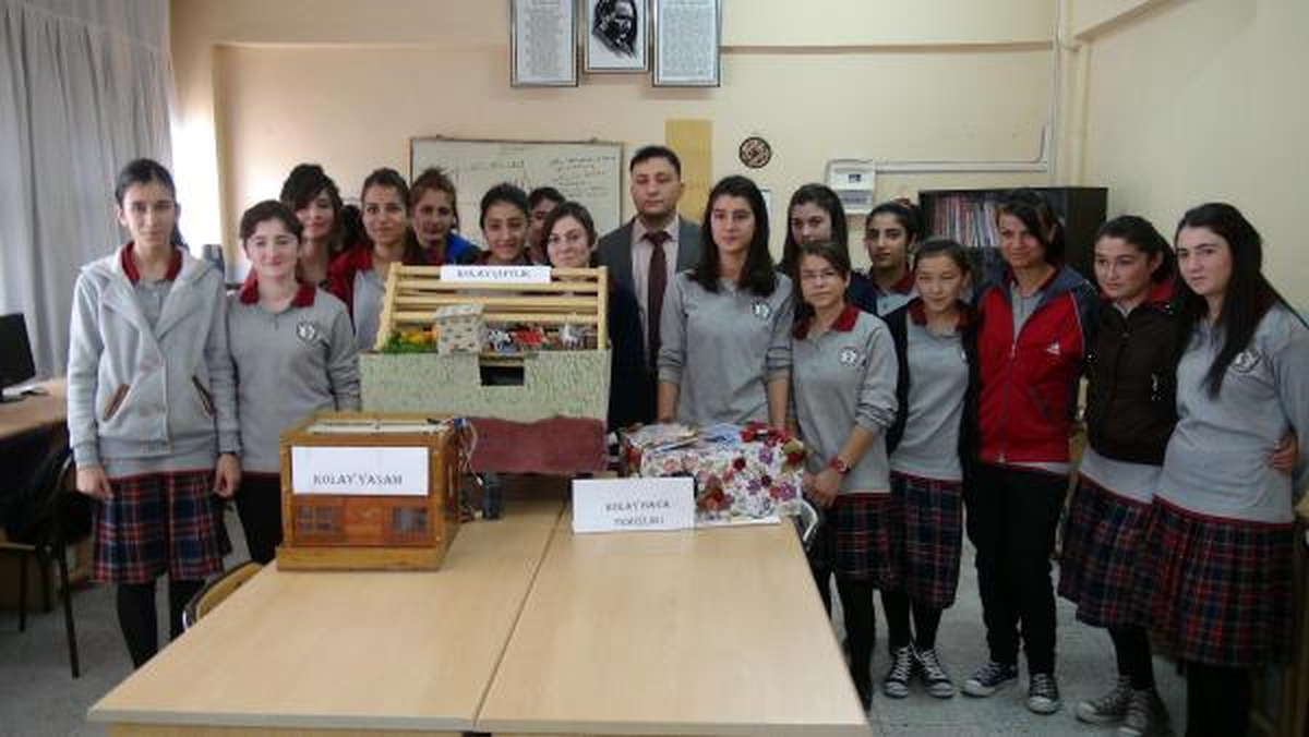 Kız Öğrenciler Projeler 5 Proje ile Tübitak Yarışmasına Katılacak