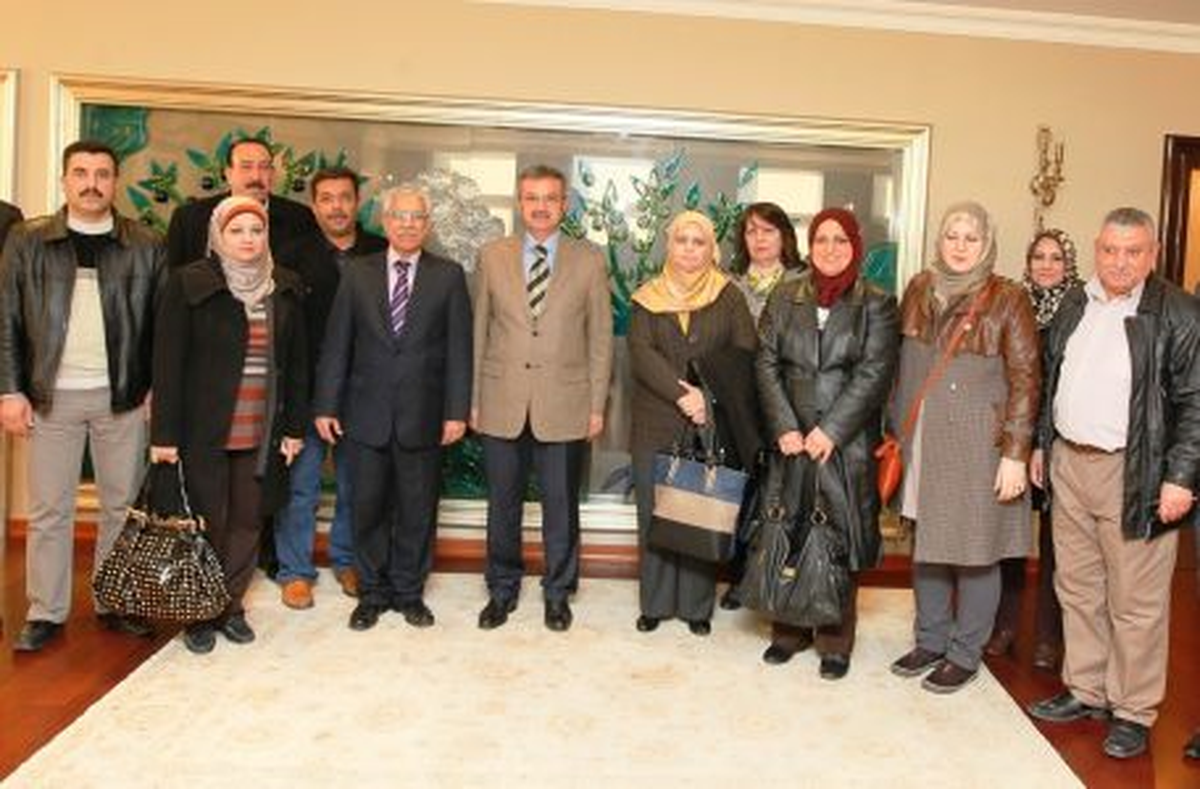 Köşker\'in Irak\'tan Sanayici Konukları
