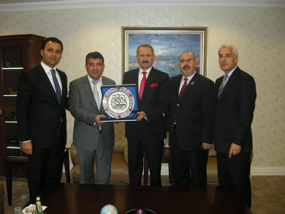 Mep Yönetiminden Bakan Çağlayan\'a Ziyaret