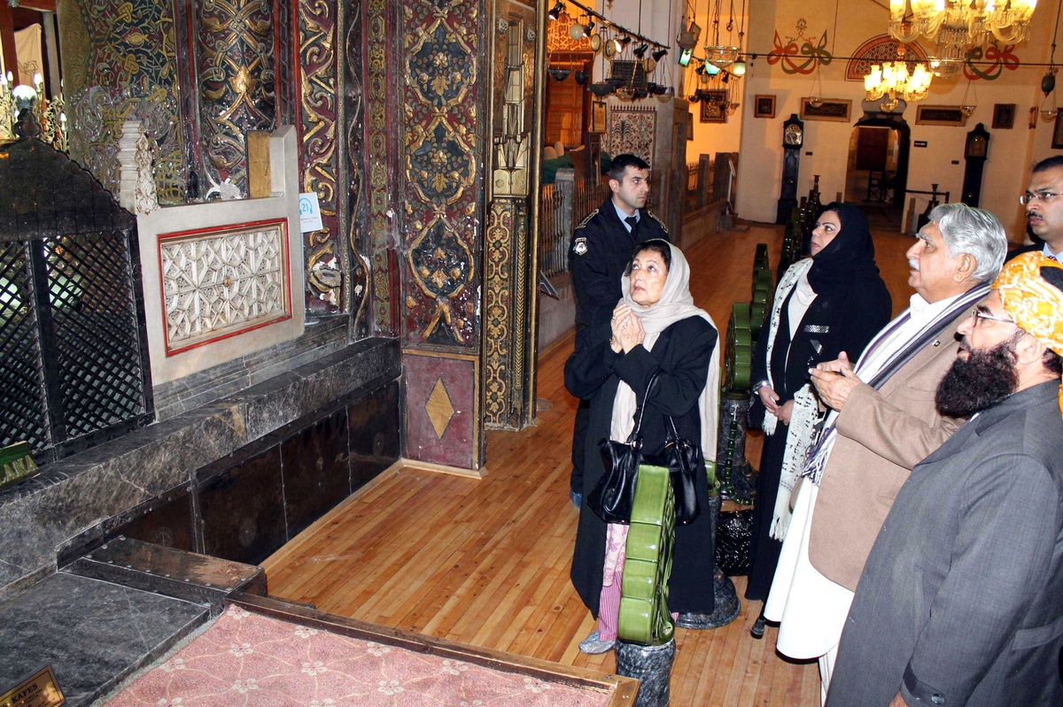Pakistanlı Heyet Mevlana Müzesi\'ni Ziyaret Etti