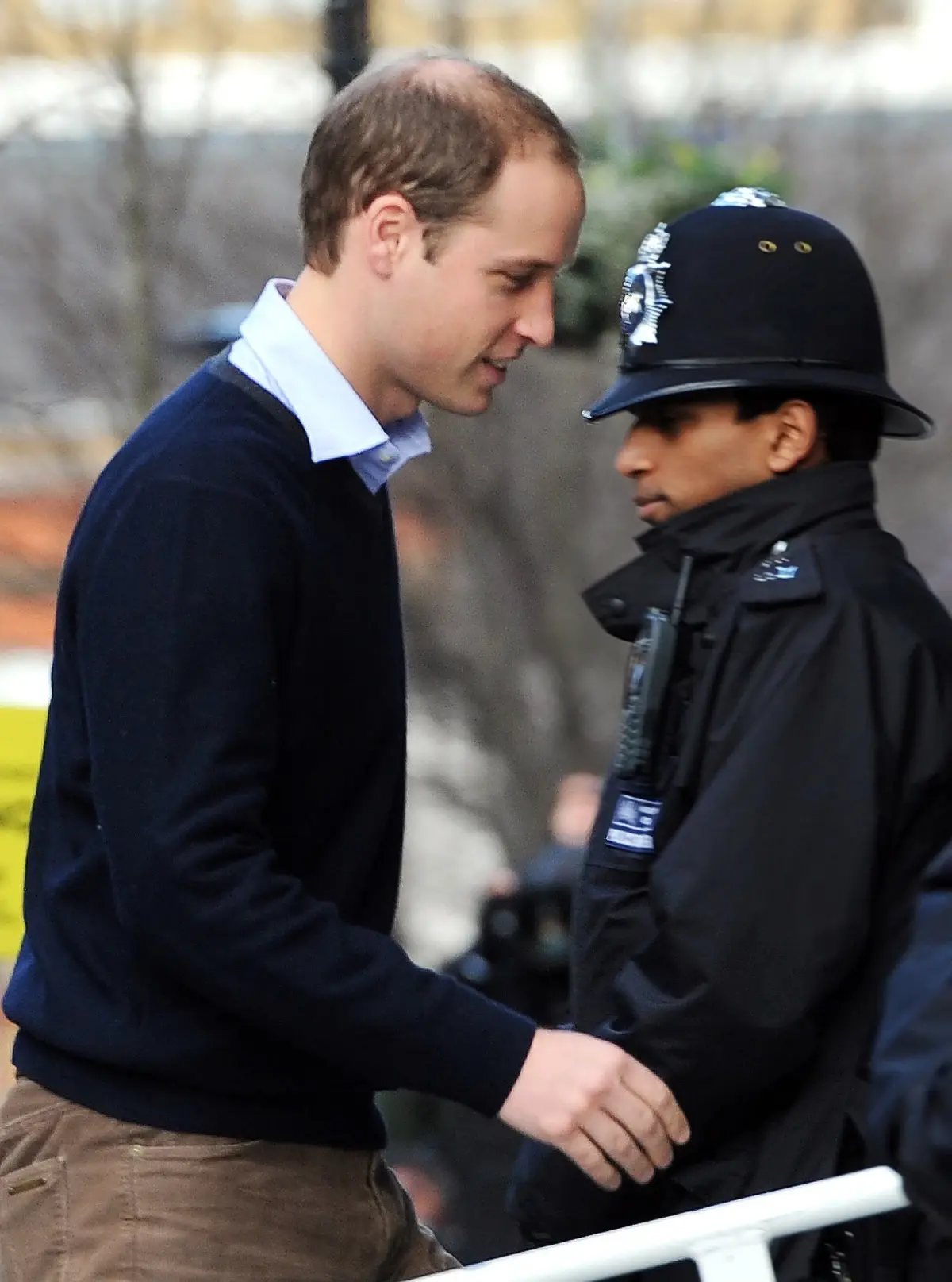 Prens Wıllıam, Eşi Kate\'i Hastanede Ziyaret Etti