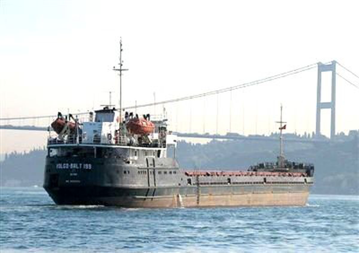 Şile\'de Batan Gemi