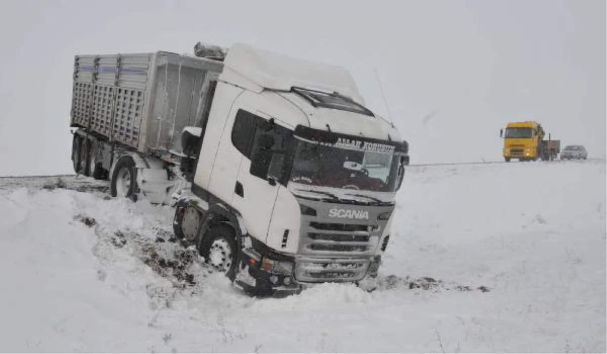 Sivas\'ta Kar Yağışı Etkili Oluyor (2)
