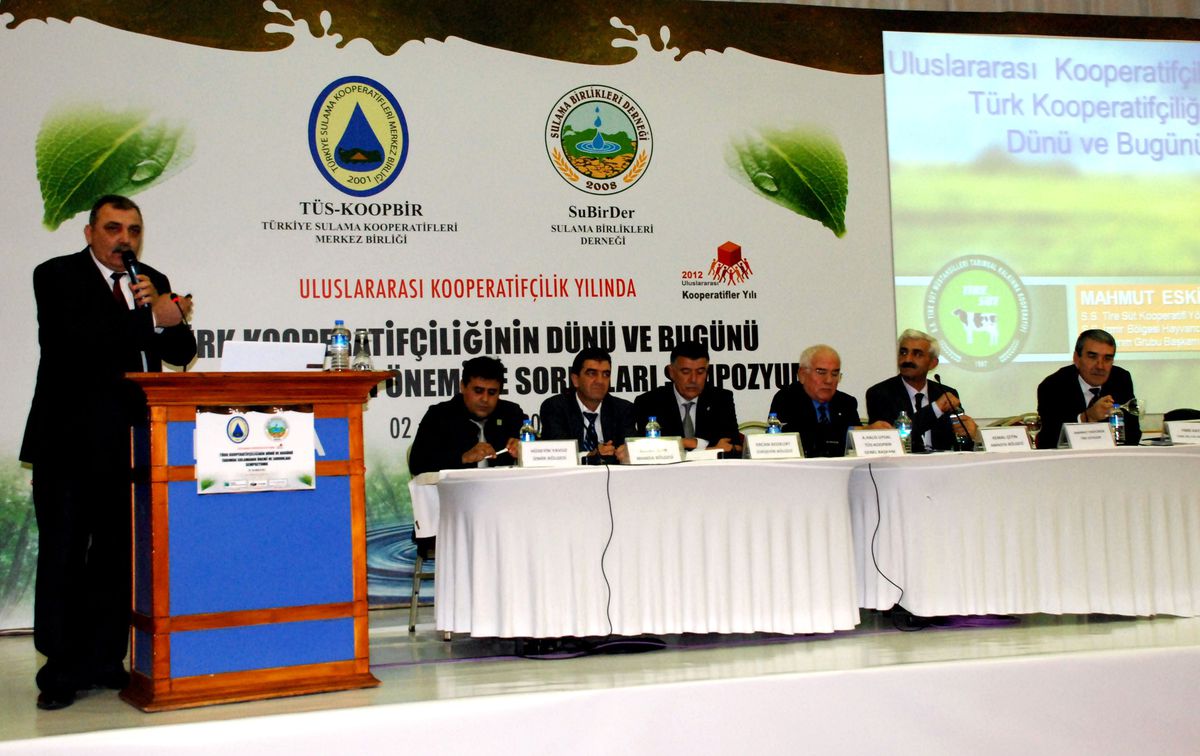 Sulama Kooperatifleri Antalya Kemer\'de Buluştu