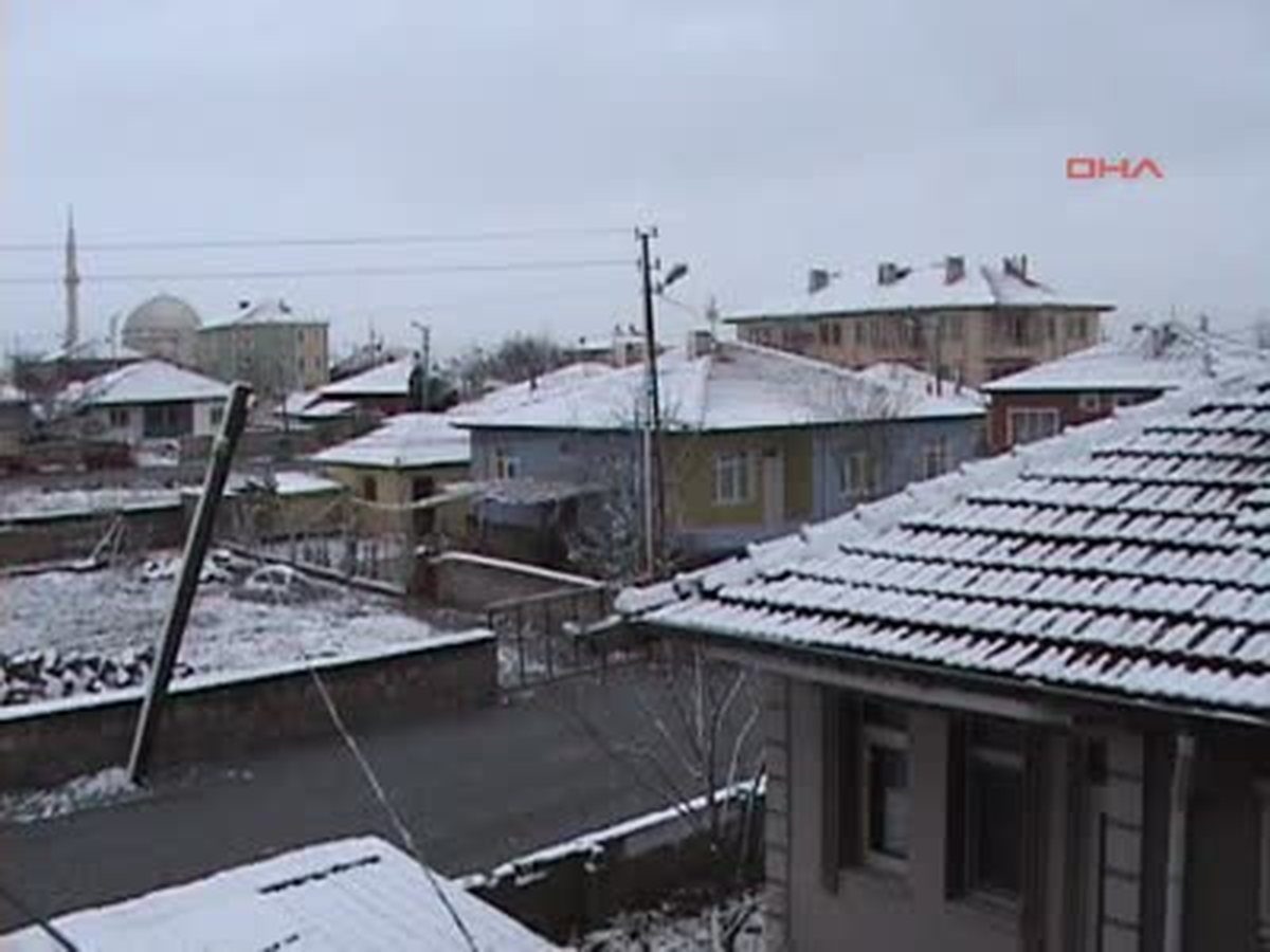 Yozgat Sorgun Çocukların Kar Sevinci, Sürücüler Zor Anlar Yaşadı Çocukların Kar Sevinci, Sürücüler...