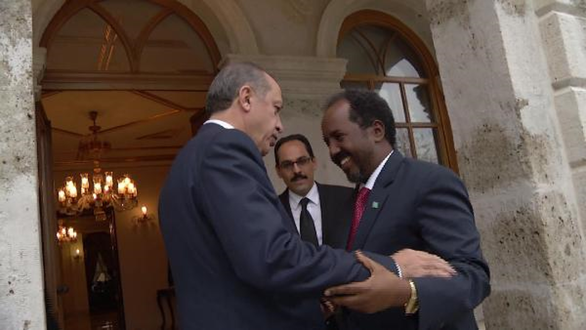 Başbakan Erdoğan, Somali Cumhurbaşkanı ile Görüştü