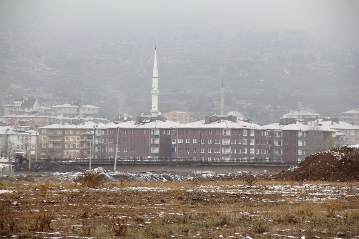 Çankırıya Yılın İlk Karı Düştü