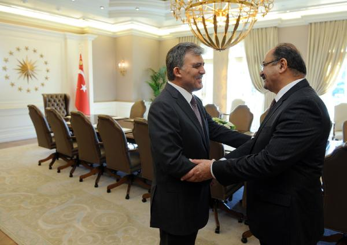 Cumhurbaşkanı Abdullah Gül, Erbil Türkmenlerini Kabul Etti