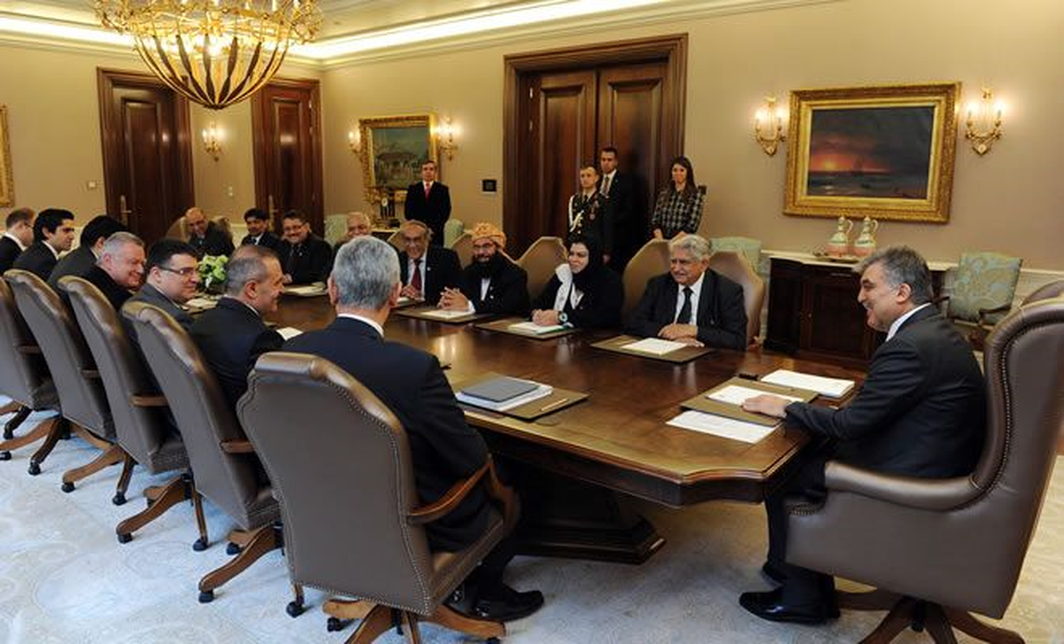 Gül, Pakistan Senatosu Heyetini Kabul Etti