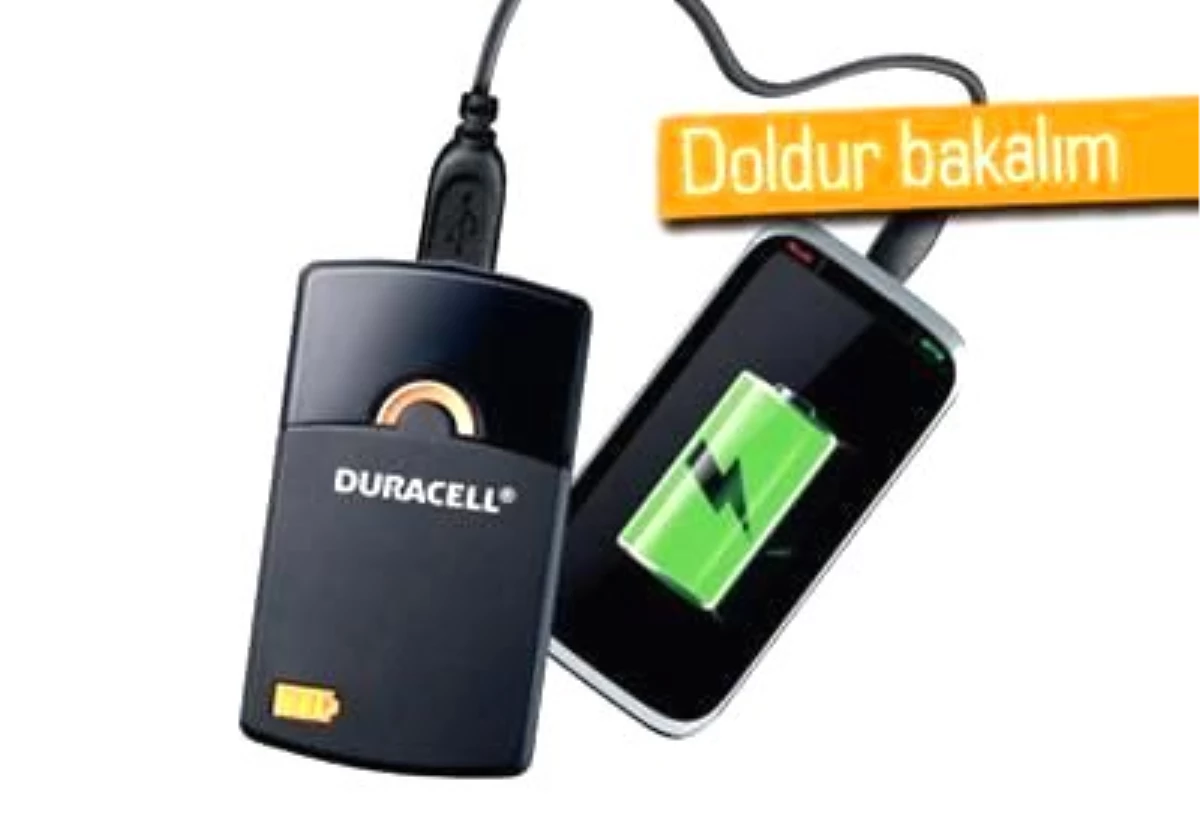 Duracell\'den Cep Telefonlarına Özel Şarj Takviyesi