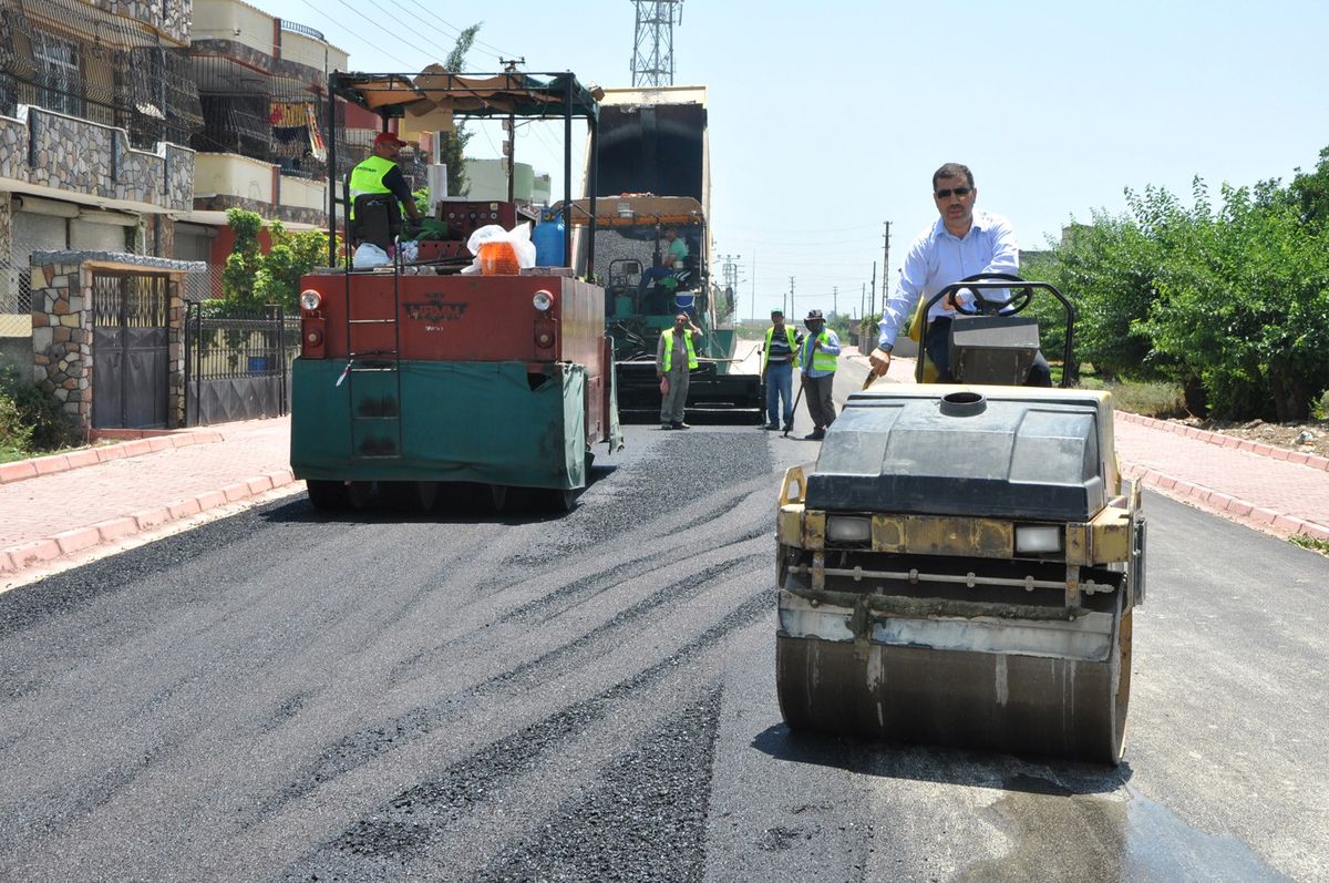 Fakir İlçeye Otoban Kalitesinde Asfalt!
