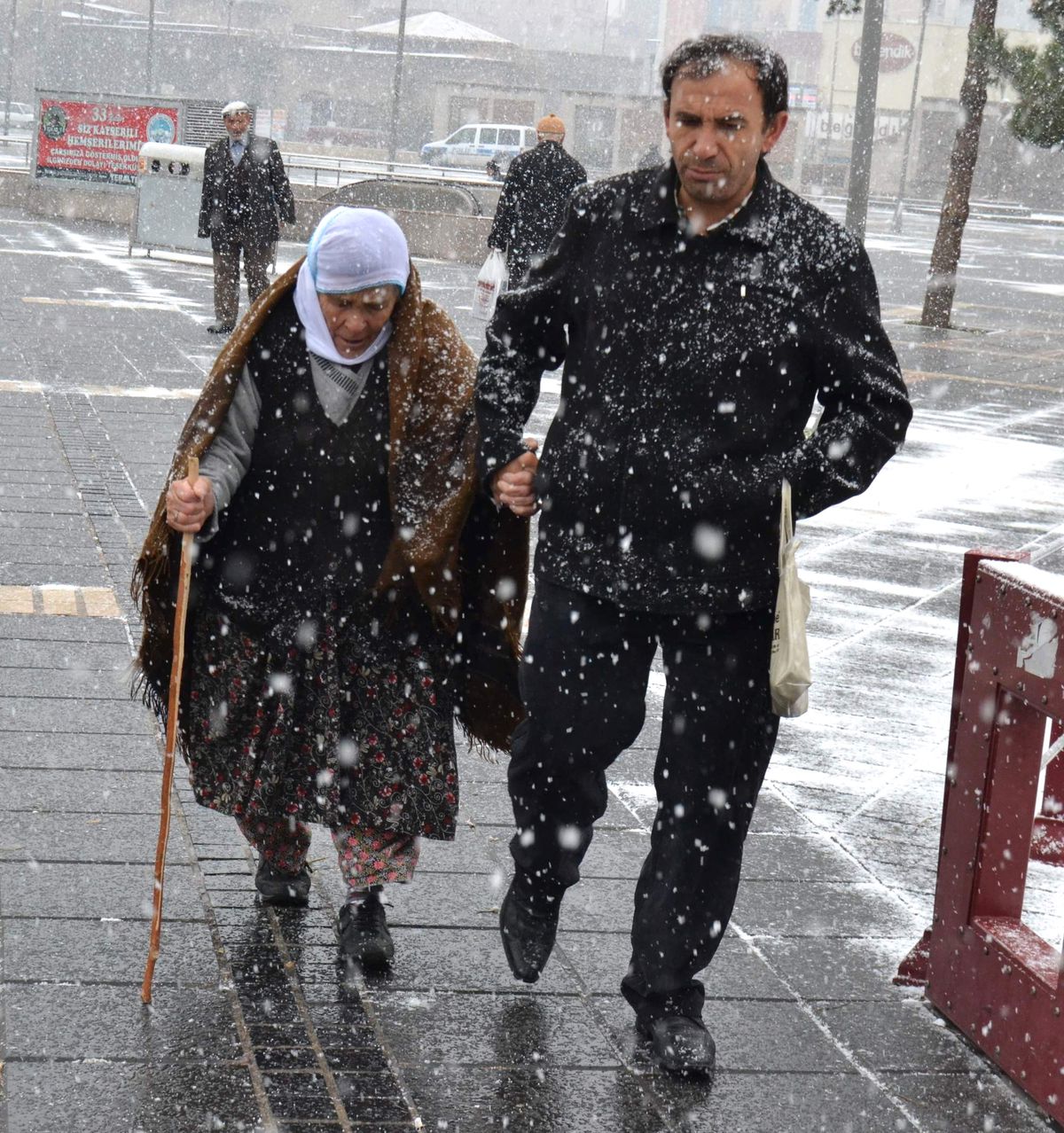 Kayseri Beyaza Büründü