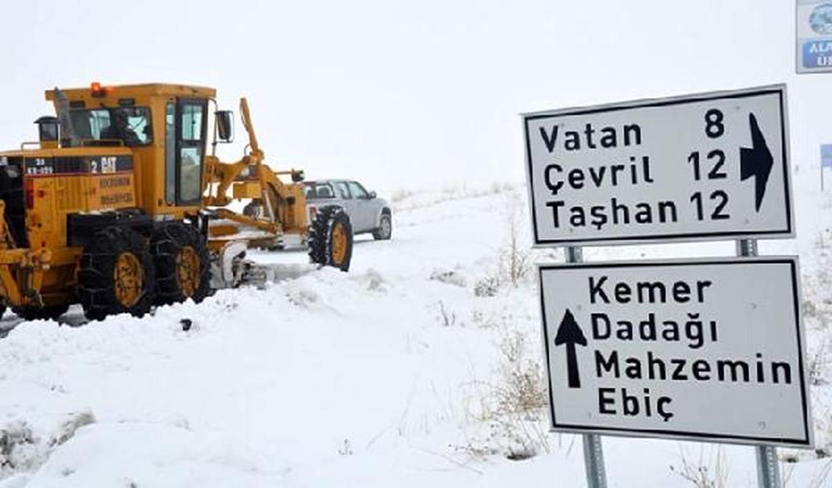 Kayseri\'de Kar (2)