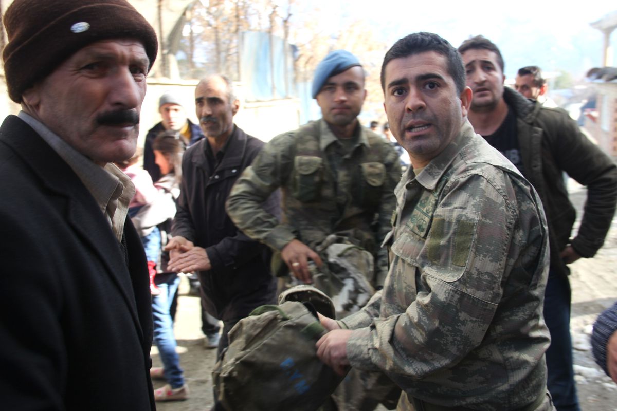 Korkutan Yangında Dayanışma Örneği