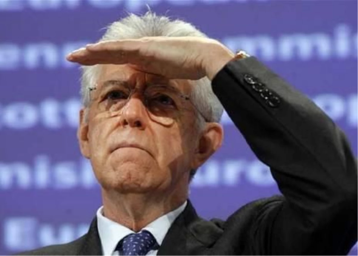 Monti Hükümetine Berlusconi Engeli