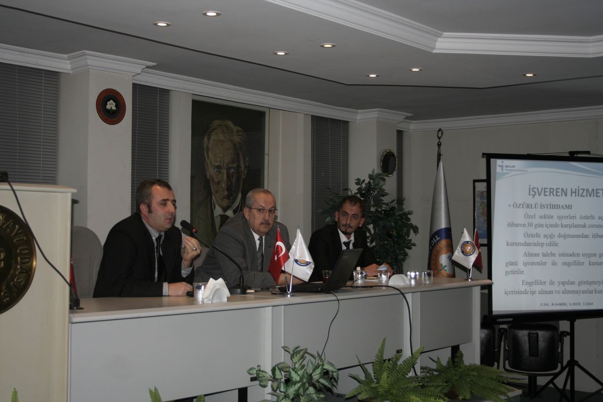Muhasebeciler, İş-Kur Hizmetleri Konusunda Bilgilendirildi