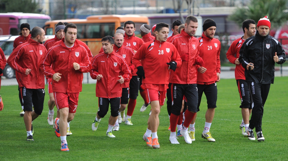 Samsunspor Hazırlıkları Sürdürüyor