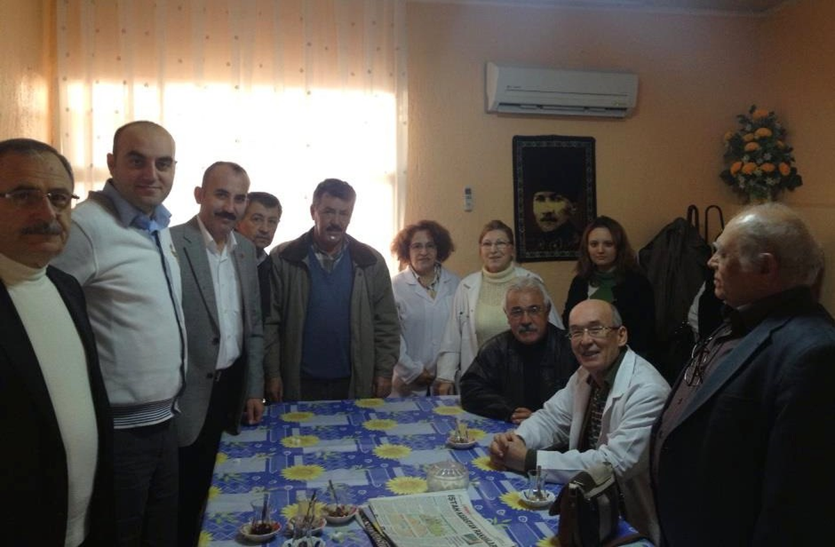 Saruhanlı CHP\'den Engellilere Ziyaret