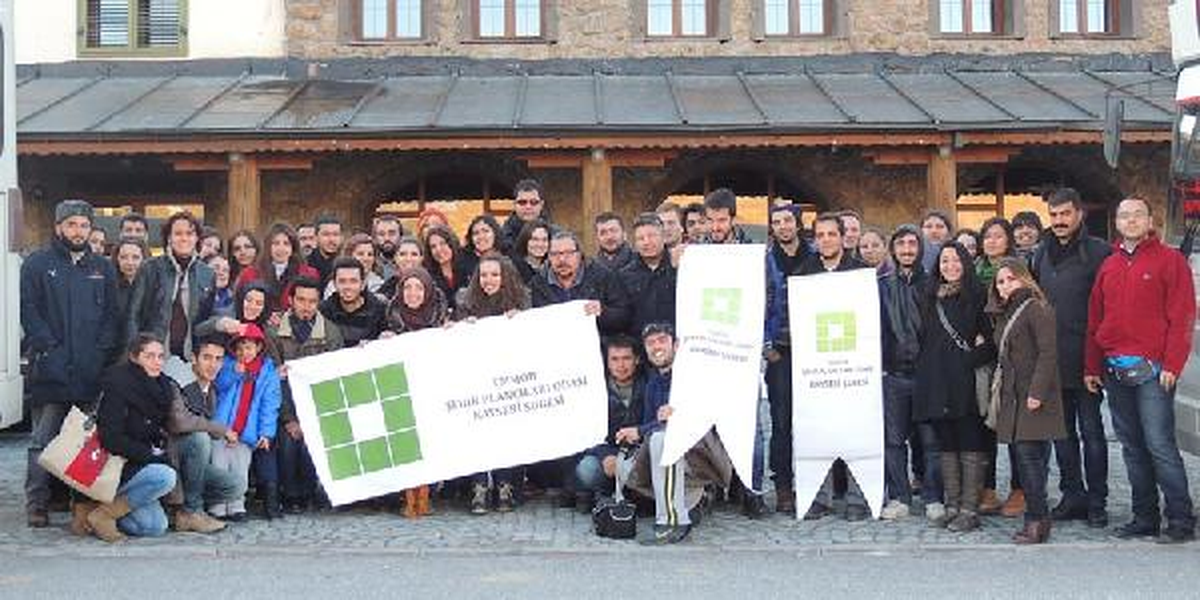 Şehir Plancıları Erciyes Dağında İnceleme Yaptı