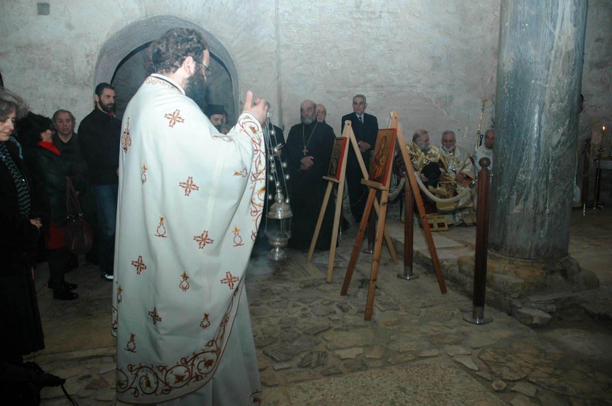 St. Nikolas Kilisesi Müzesi\'nde 6 Aralık Ayini