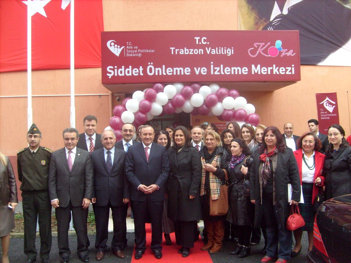 Trabzon Koza Şiddet Önleme ve İzleme Merkezi Törenle Açıldı
