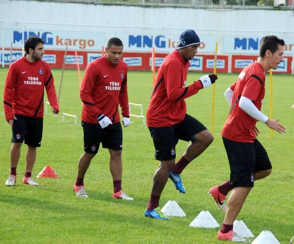 Trabzonspor, Kayserispor Maçı Hazırlıklarını Sürdürüyor