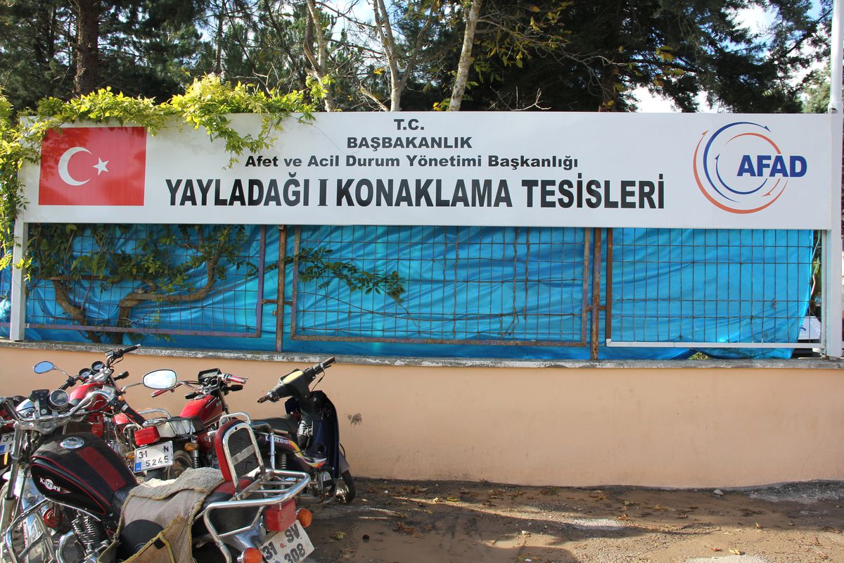Yayladağı Çadır Kentinde Kış Hazırlığı
