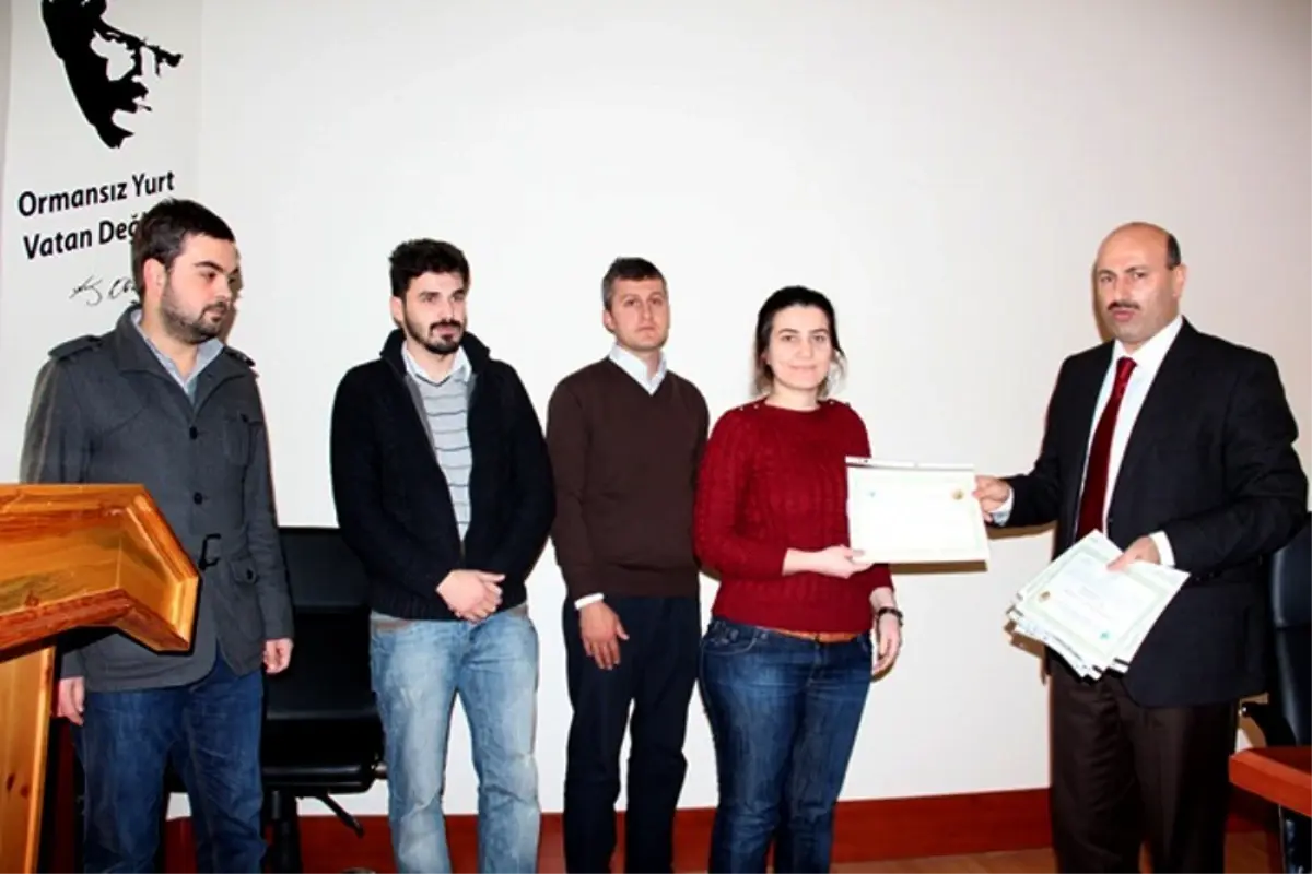 Adapazarı Orman Bölge Müdürlüğü\'nde 29 Meşcere Mühendisine Çalışma Belgesi Verildi