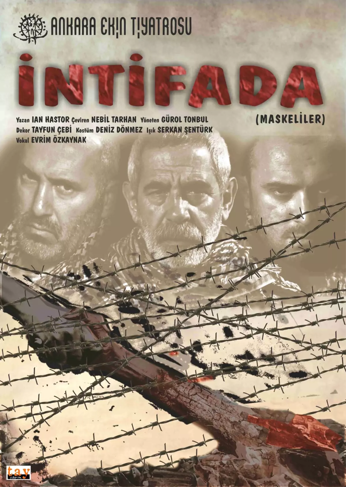 Ankara Ekin Tiyatrosu, Ödemiş'te 'İntifada' İsimli Oyununu Sahneleyecek