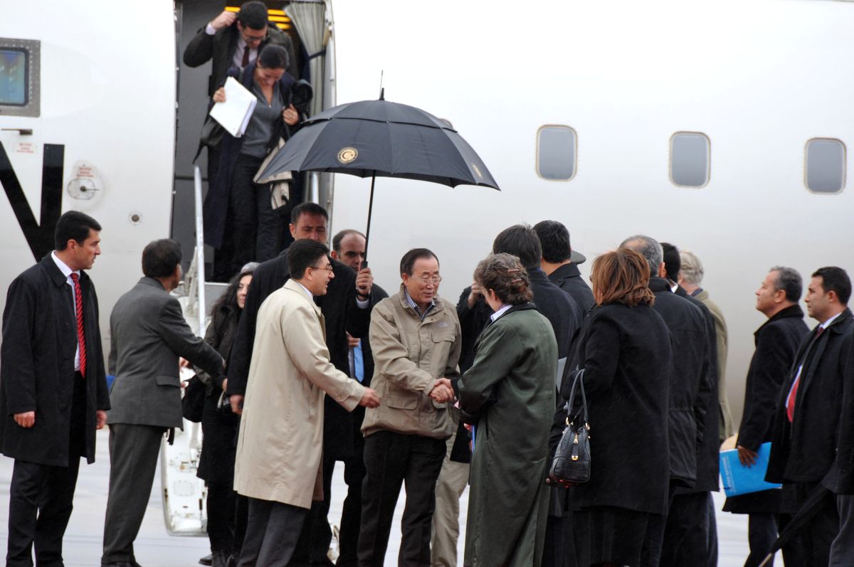 BM Genel Sekreteri Ban Ki-Moon Gaziantep\'te