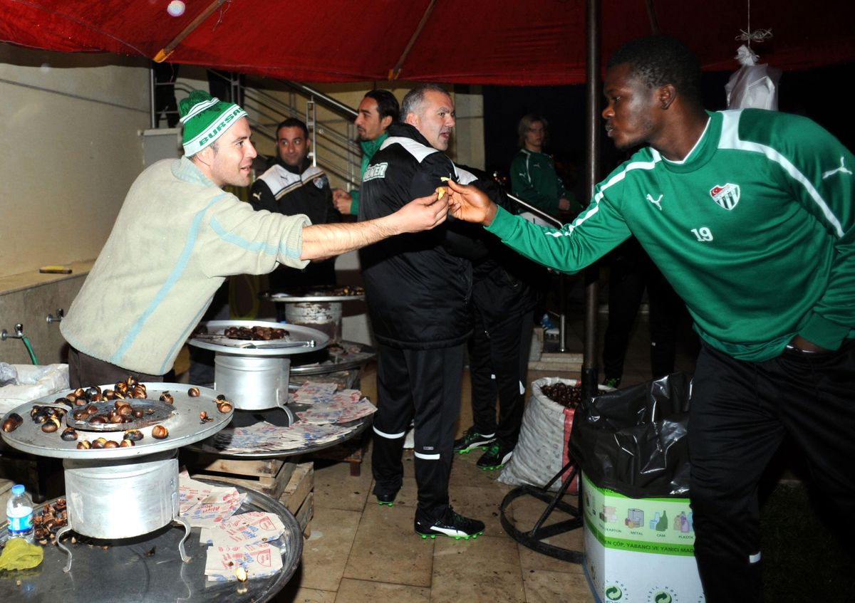 Bursaspor\'dan Kestane Keyfi