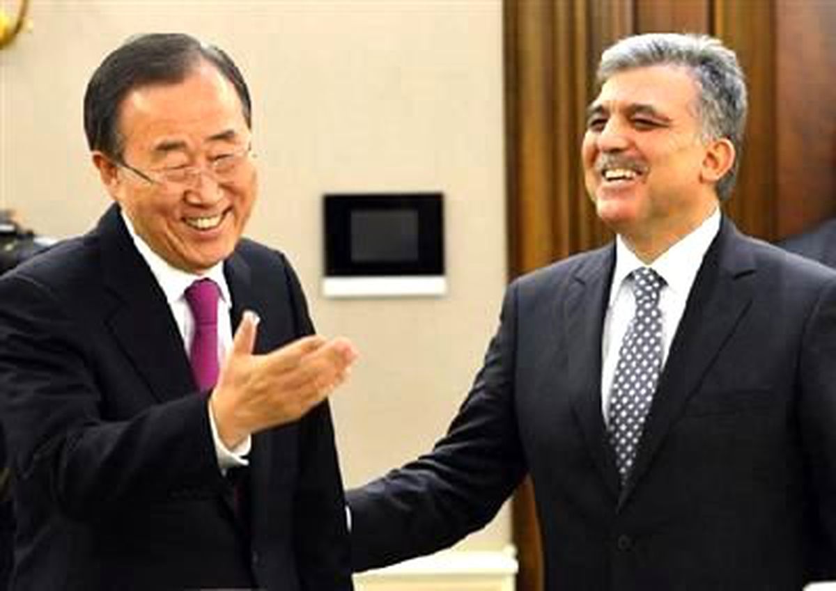 Gül, Ban Ki-Moon\'la Görüştü