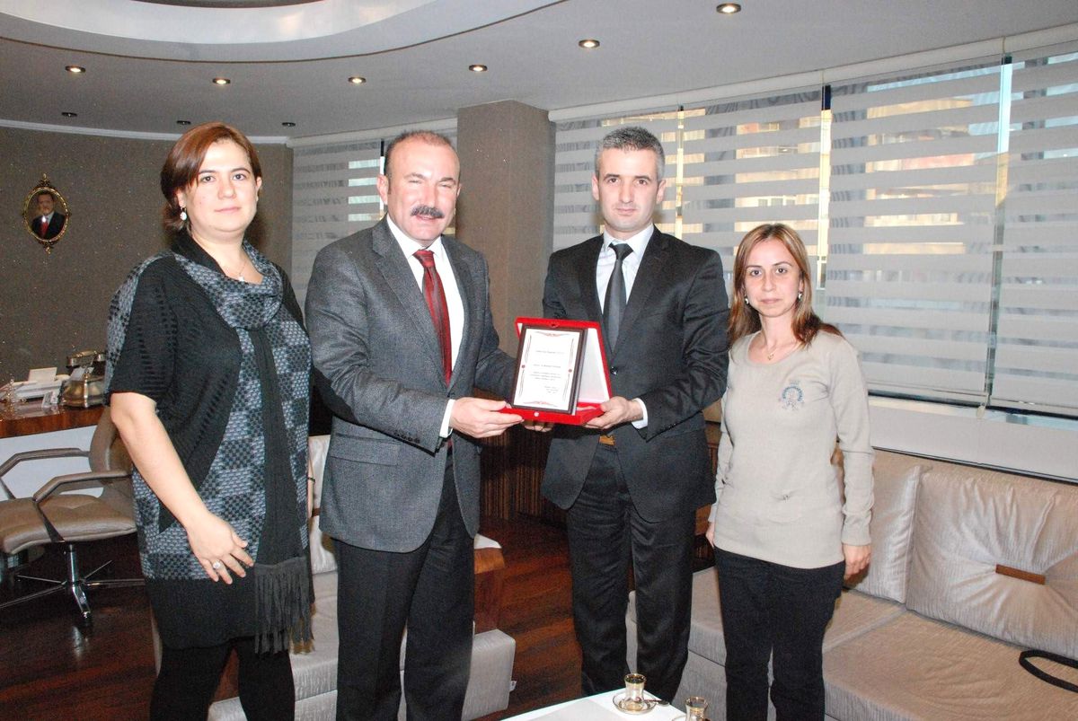 Eğitimcilerden Başkan Doğan\'a Ziyaret