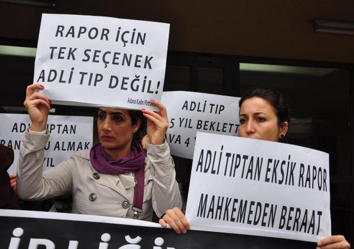 Kadınlardan, Adli Tıp Kurumu Hakkında Suç Duyurusu