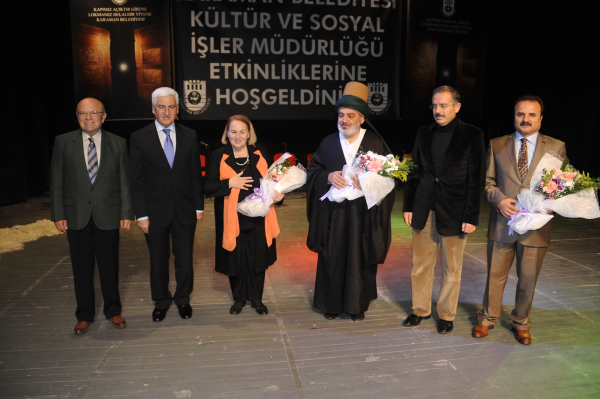 Karaman\'da Hz. Mevlana\'nın 739. Vuslat Yıldönümü Anma Etkinlikleri