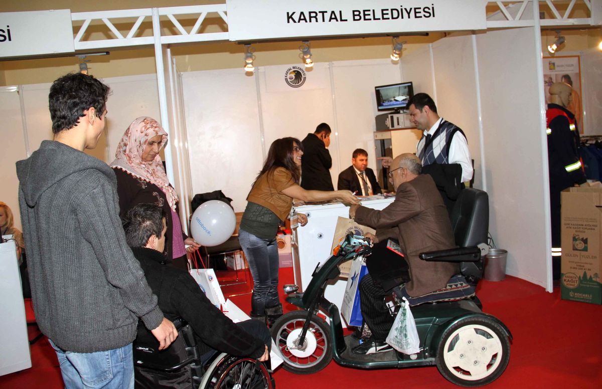 Kartal Belediyesi "Engelsiz Yaşam Fuarı"Nda