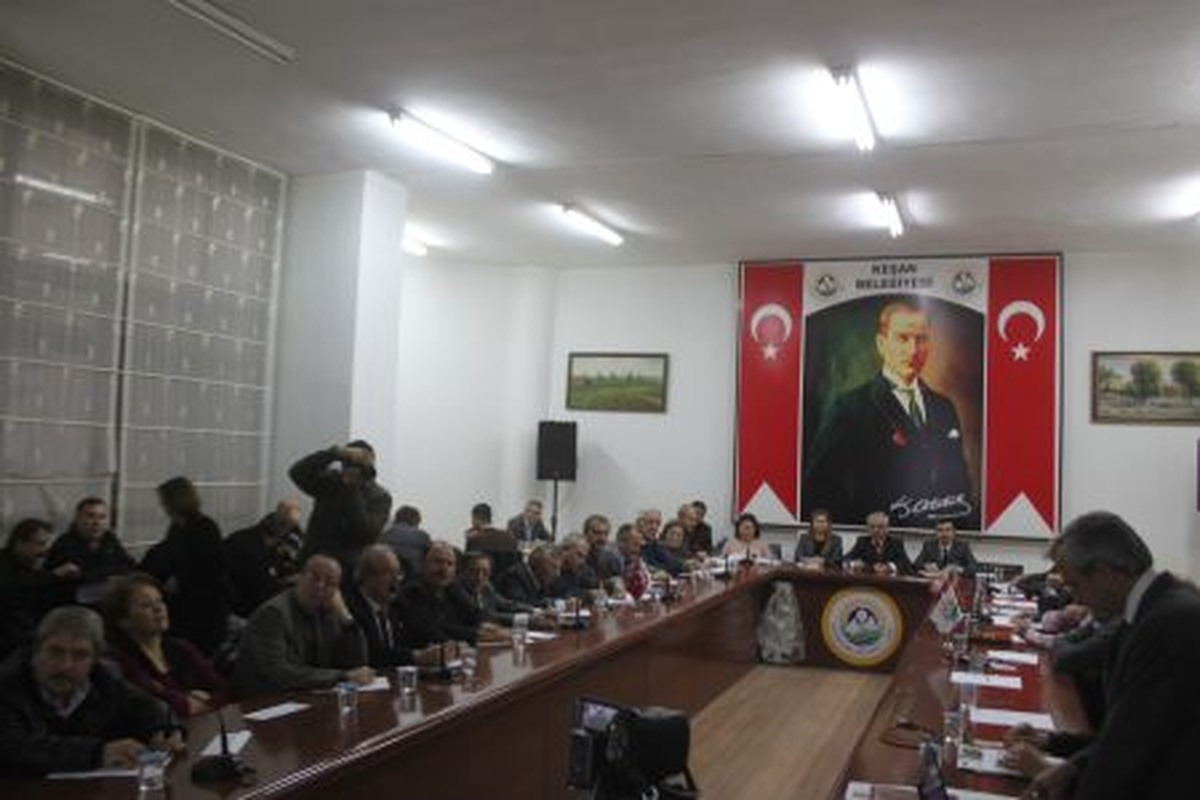 Keşan Belediye Meclisi 2012 Yılın Son Toplantısını Yaptı