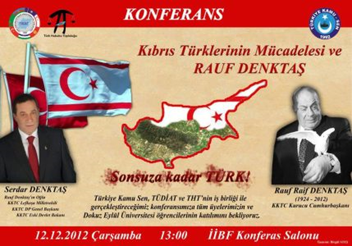 KKTC Milletvekili Serdar Denktaş İzmir\'de