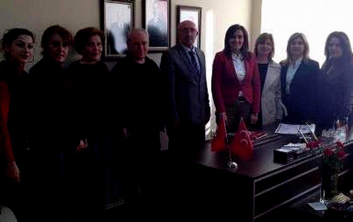 Yedi Eylül Spor Kulübü\'nden MHP Kadın Kollarına Ziyaret