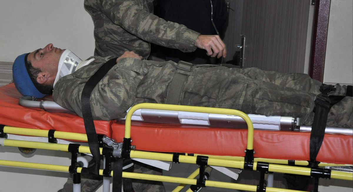 Çarpan Şahıs Yaralandı