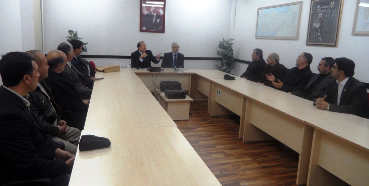 Mahalle Muhtarlarından İl Emniyet Müdürlüğüne Ziyaret
