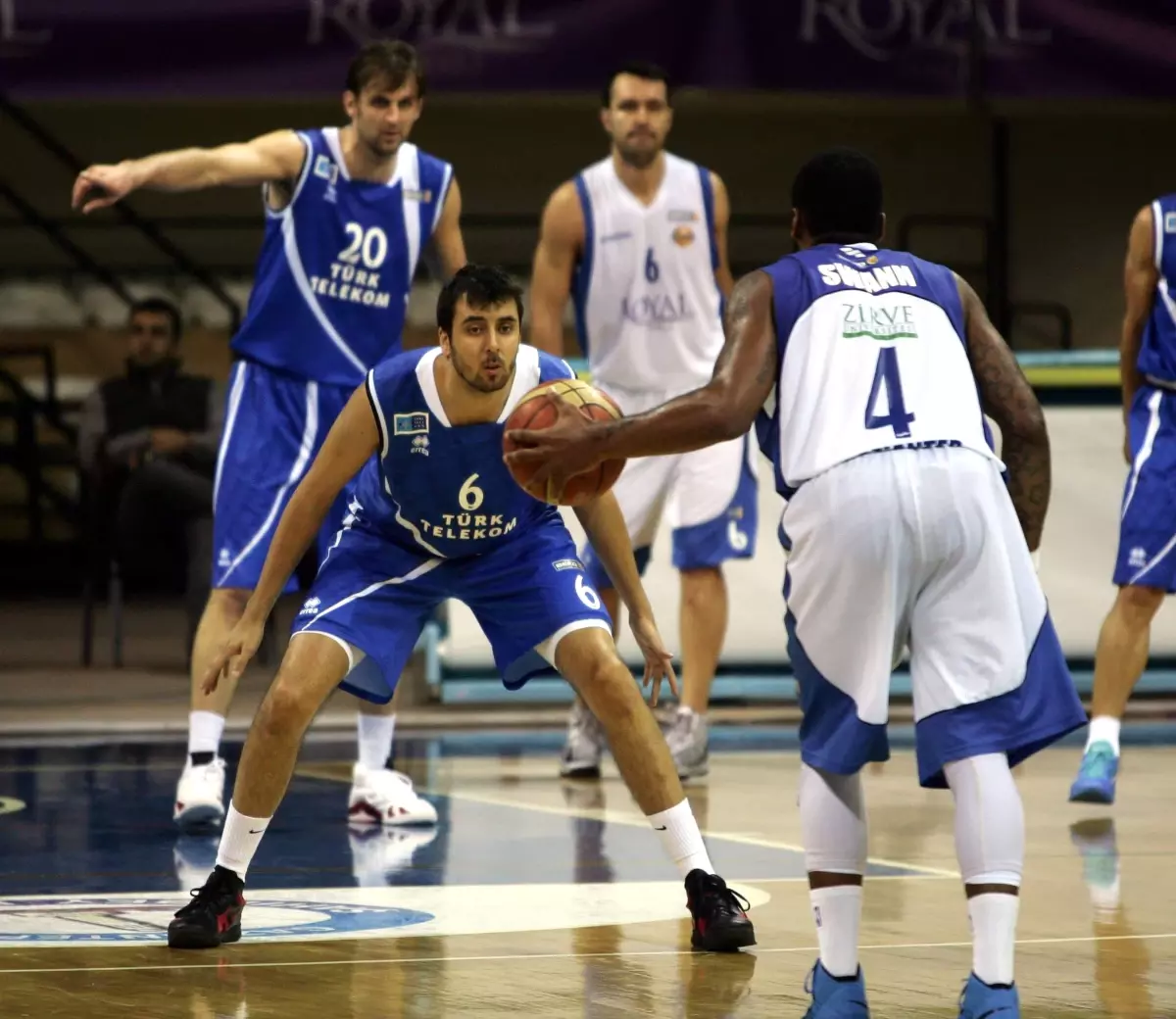 Royal Halı Gaziantep Büyükşehir Belediyespor-Türk Telekom: 81-69