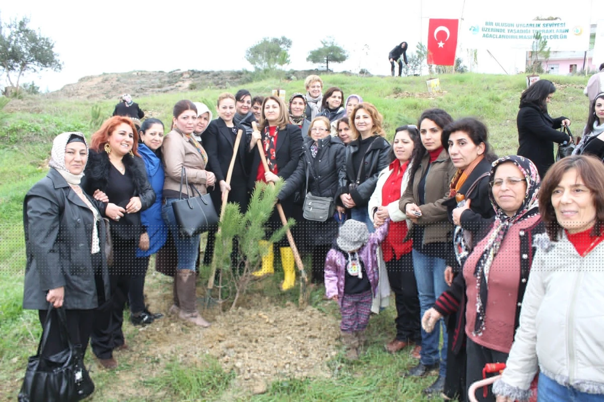 Adana\'da "Ak Kadınlar Ormanı" Kuruldu