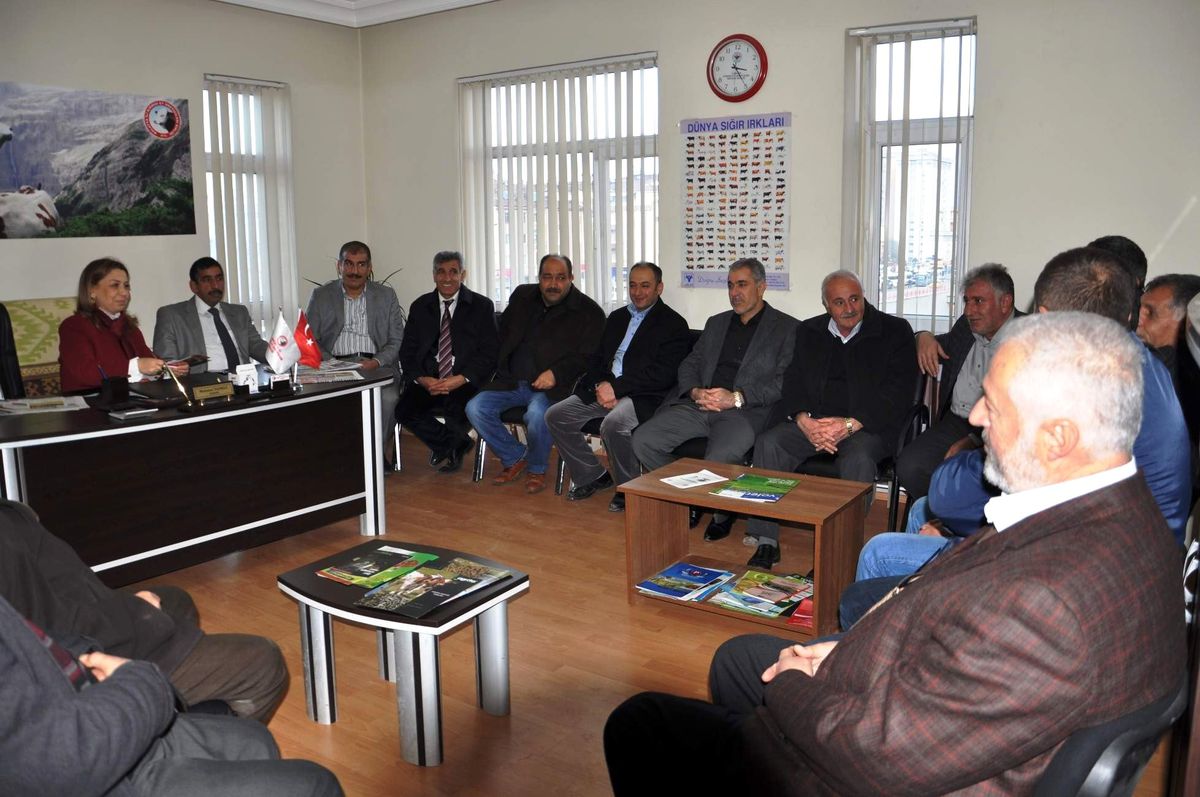 AK Parti\'li Çalık, Et Üreticileri Birliği\'ni Ziyaret Etti