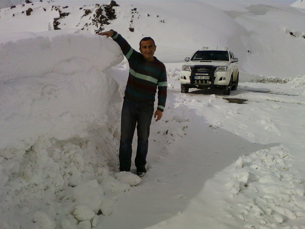 Aktütün Yolu Kardan Kapandı