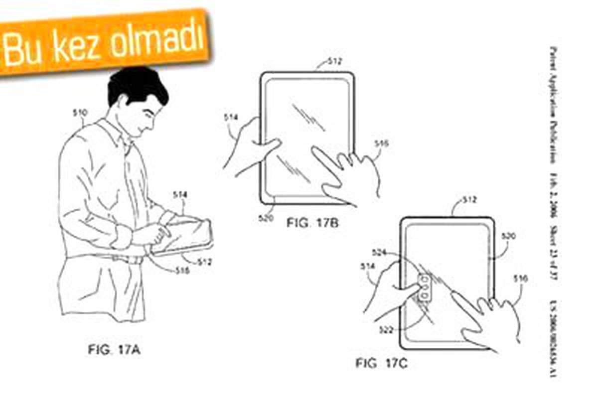 Apple, Bu Kez Dokunmatik Ekran Patentinde Sorun Yaşadı
