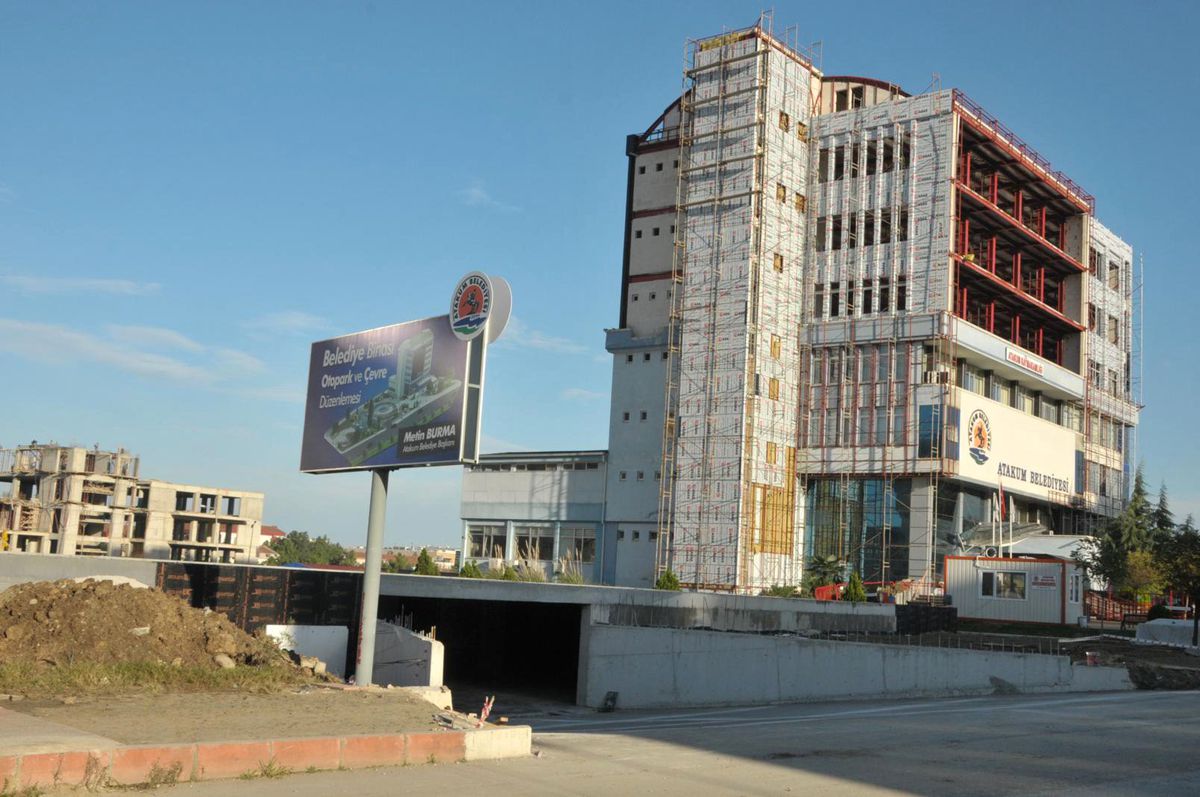 Atakum Belediyesi\'ne Modern Bina